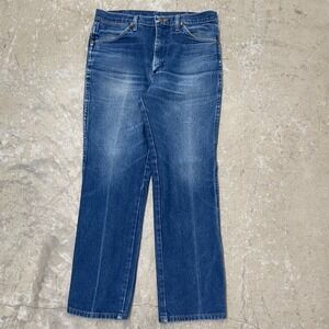 Wrangler Jeans 33x30 Blue Pants 936 Cowboy Western Faded Vintage Denim Fit 32x28